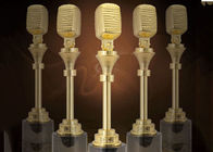 รางวัลการออกแบบไมโครโฟนรางวัลดนตรีสำหรับการแข่งขันดนตรีมีบริการที่กำหนดเอง