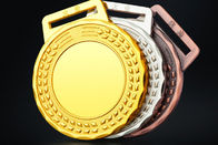 ไซเคิลเรซซิ่งเมทัลสปอร์ตเหรียญและริบบิ้นแบบกำหนดเอง 110 กรัมสำหรับการแข่งขันชิงแชมป์