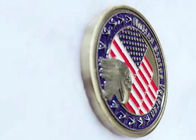 ทหารที่กำหนดเองเหรียญกีฬาสไตล์ทหารผ่านศึกสหรัฐอเมริกาที่มีสัญลักษณ์อีเกิ้ล