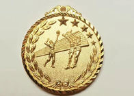 วอลเลย์บอลกีฬาเหรียญที่กำหนดเอง, หล่อทองแดงวัสดุเหตุการณ์เหรียญที่กำหนดเอง
