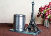 แบบจำลองอาคารที่มีชื่อเสียงระดับโลก, Metal France Eiffel Tower Design Brush Pot