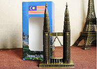 ประเภทชุบมาเลเซีย Petronas Twin Towers พิวเตอร์ของที่ระลึกนักท่องเที่ยว