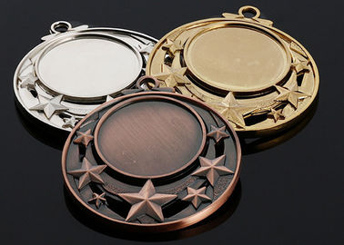 เหรียญโลหะรางวัลทางวิชาการโบราณสีทอง / เงิน / ทองแดงเป็นตัวเลือก